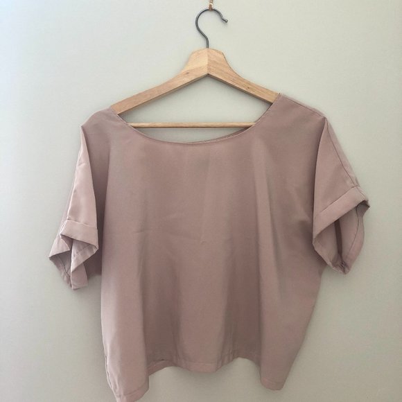 Sara Duke, salmon pink S Shirt/Blouse - Picture 1 of 2